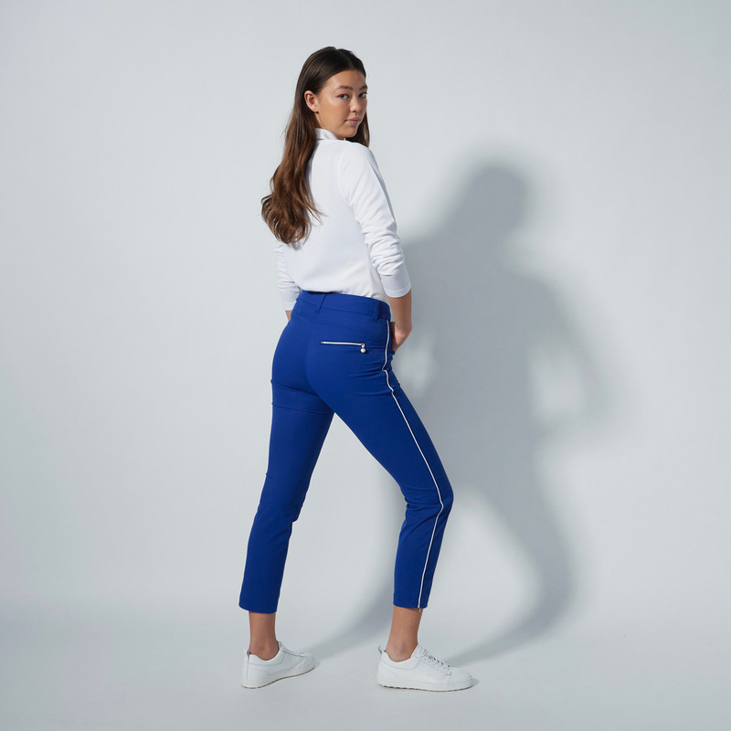 Daily Sports Glam Power Blue Ankle Pant