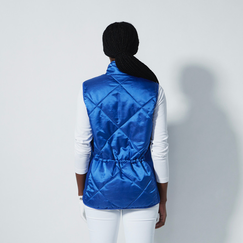 Daily Sports Como Power Blue Lightweight Padded Wind Vest