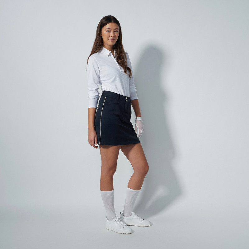 Daily Sports Glam BlackBeige 18/20" Golf Skort