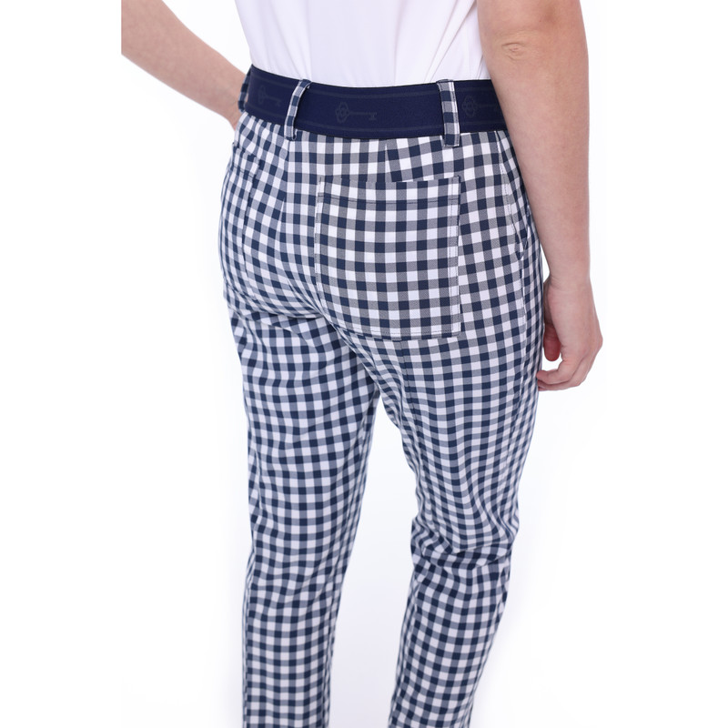 BelynKey McCartney Plaid BK 27" Ankle Pant BelynKey McCartney Plaid BK 27" Ankle Pant