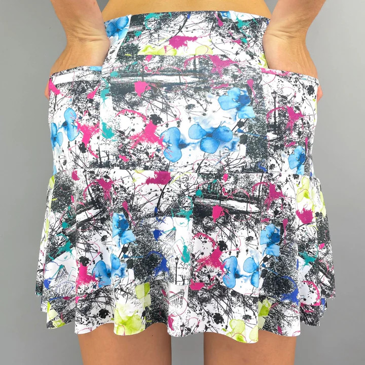 Denise Cronwall City Etch Skort
