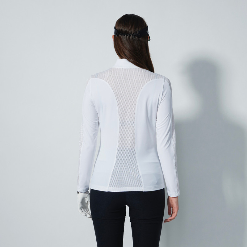 Daily Sports Melrose White Long Sleeve Mock