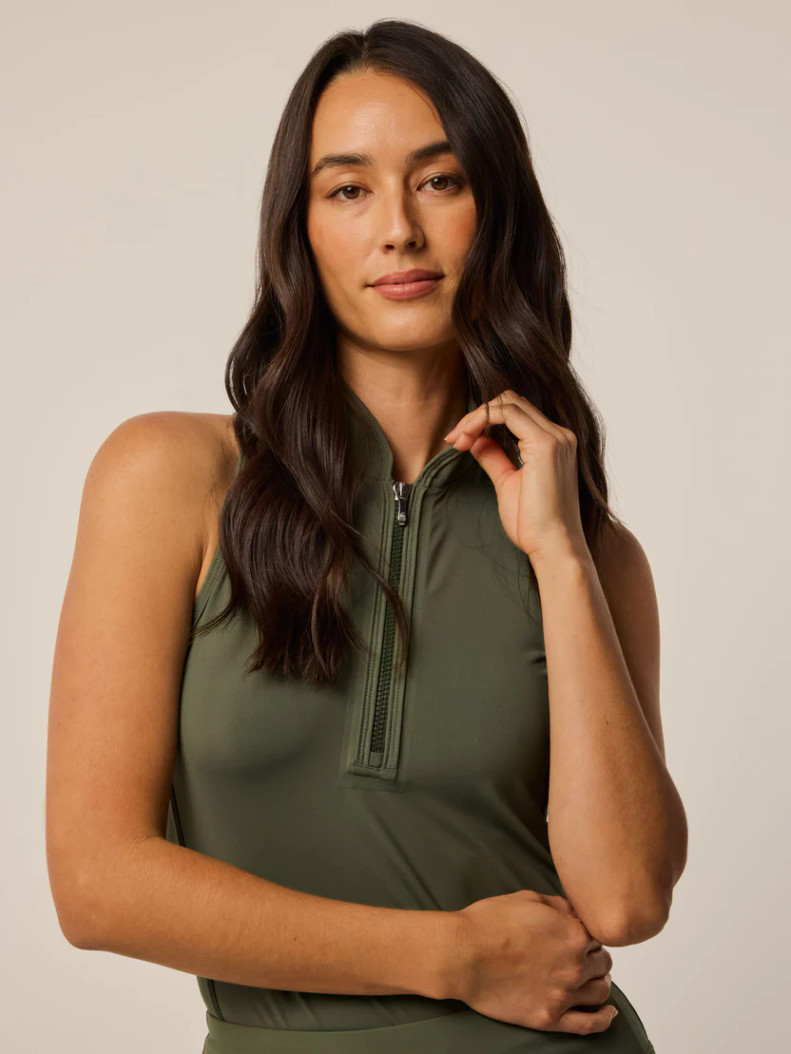 Greyson Camp Vesta Sleeveless Mock Greyson Camp Vesta Sleeveless Mock