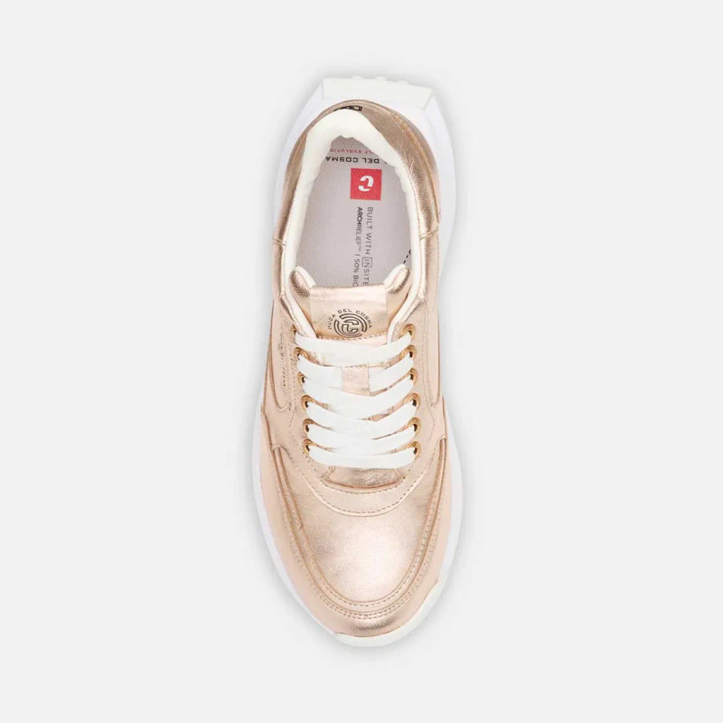 Duca Del Cosma Olivera II Rose Gold Waterproof Golf Shoe