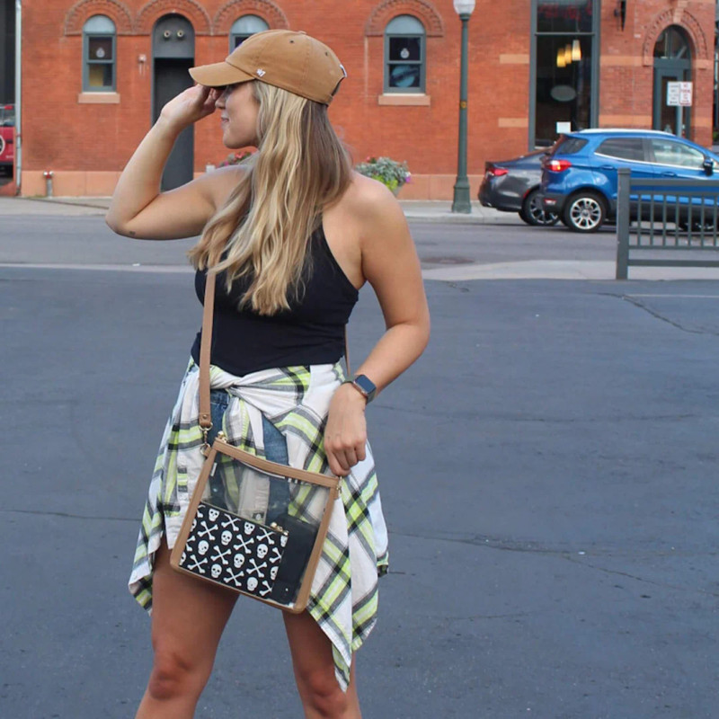 OTG 24/7 #6 Double Nudie Crossbody/Wristlet OTG 24/7 #6 Double Nudie Crossbody/Wristlet