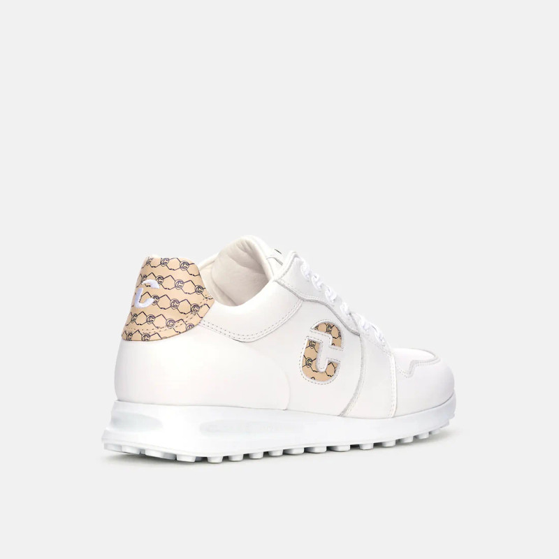 Duca Del Cosma Georgia White Spikeless Golf Shoe