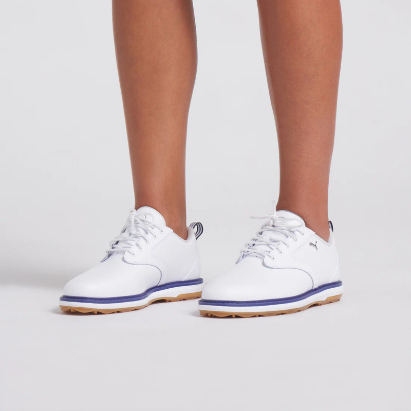 Puma Avant 2 White/Blue Crystal Spikeless Waterproof Golf Shoe Puma Avant 2 White/Blue Crystal Spikeless Waterproof Golf Shoe