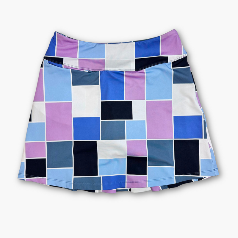 Amy Sport Color Block Marisa 16/18” Pleat Skort Amy Sport Color Block Marisa 16/18” Pleat Skort