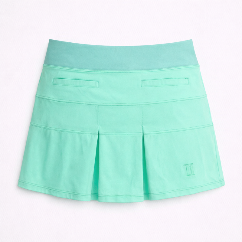 TJ Sport Mint Tour Pleat 16" Skort