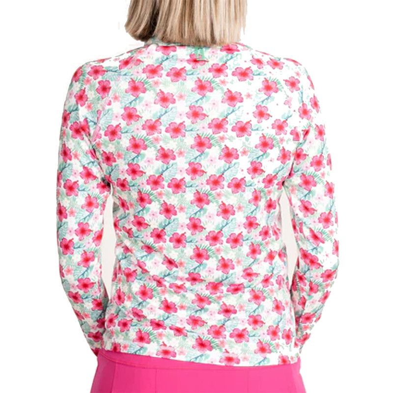 TJ Sport Tropical Long Sleeve Sun Shirt TJ Sport Tropical Long Sleeve Sun Shirt