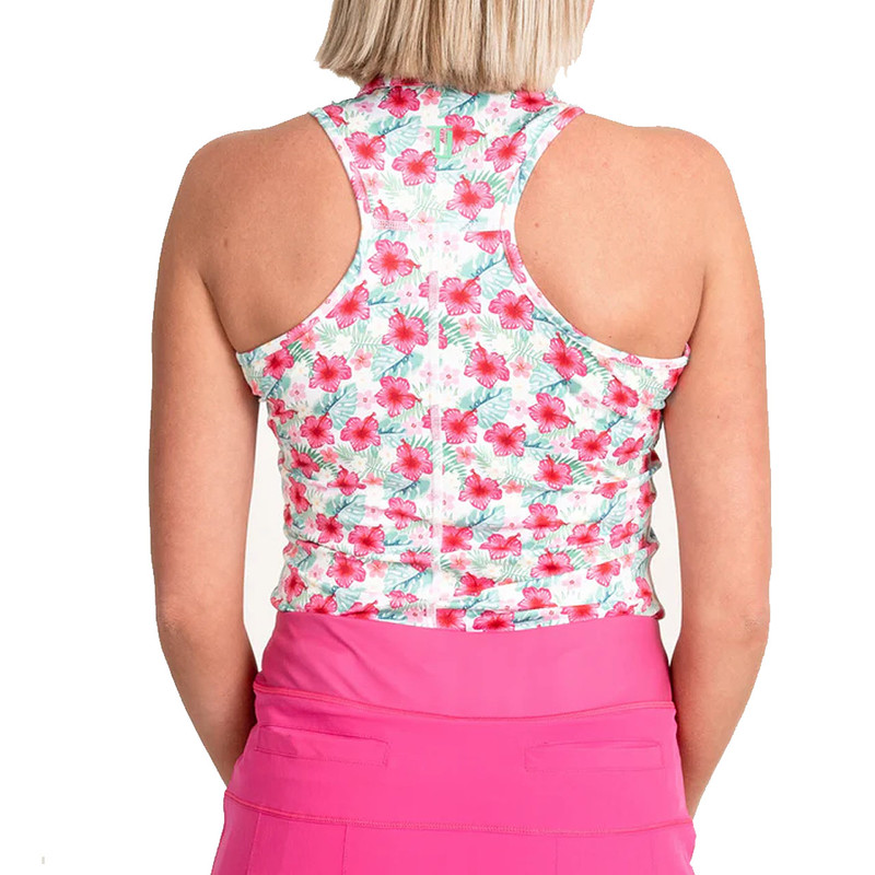 TJ Sport Tropical Racerback Polo TJ Sport Tropical Racerback Polo
