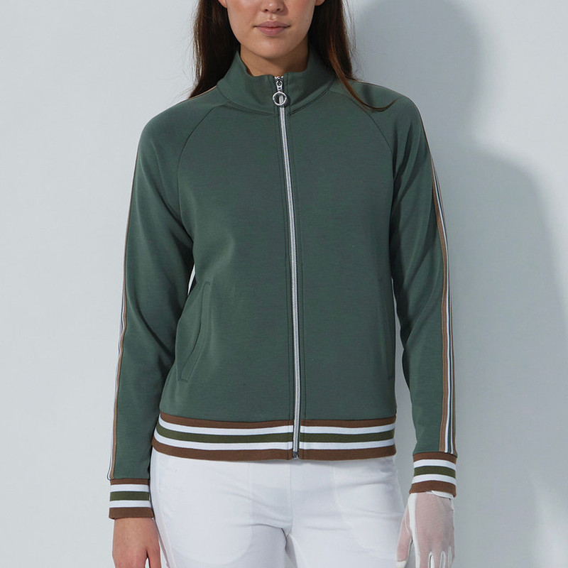 Daily Sports Khaki Stream Line Bomber Jacket Daily Sports Khaki Stream Line Bomber Jacket