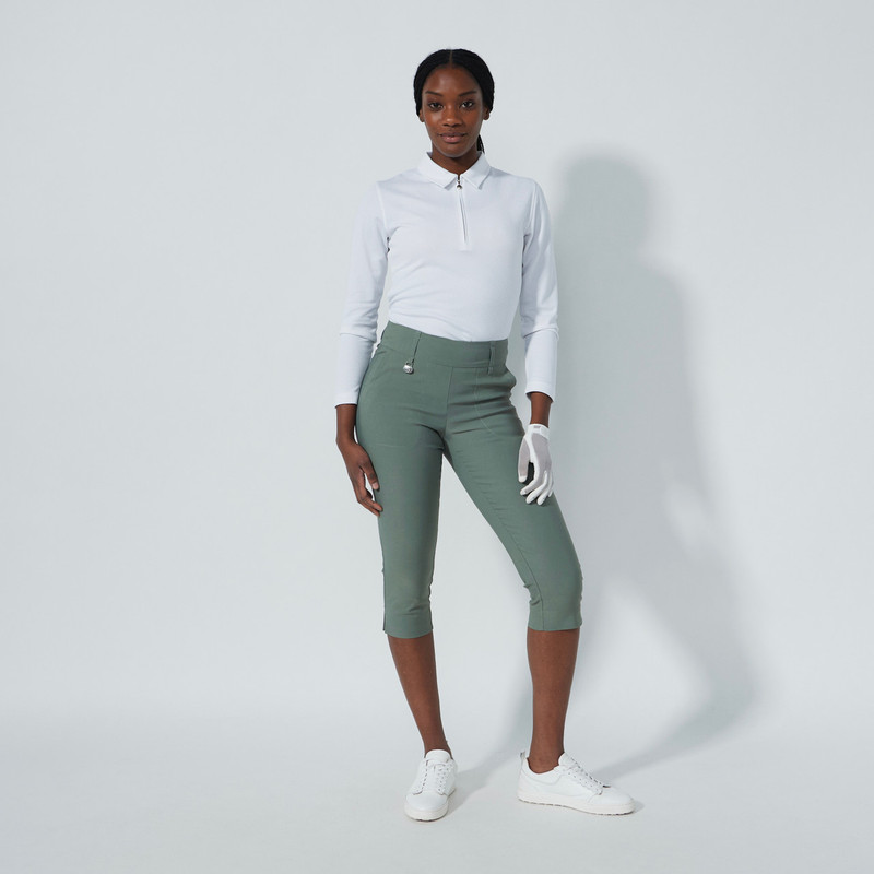 Daily Sports Magic Khaki 21" Capri