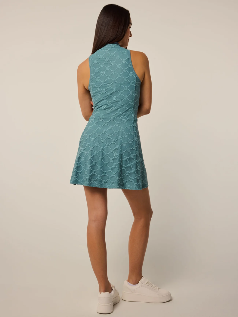 Greyson Agave Wolf Links Lace Sleeveless Hera Dress