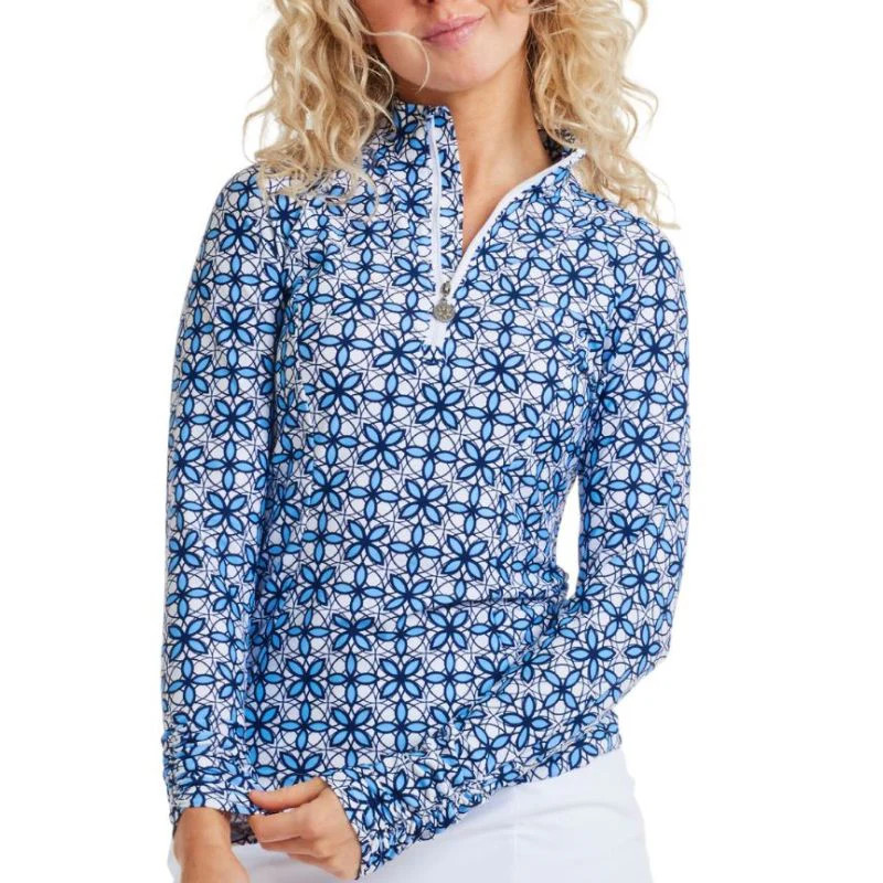 TzuTzu Casablanca Sara Ruched Long Sleeve Mock TzuTzu Casablanca Sara Ruched Long Sleeve Mock