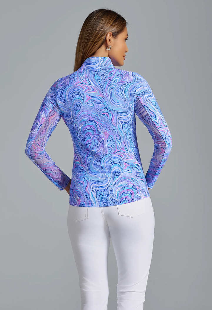 IBKUL Rebecca Long Sleeve Mock