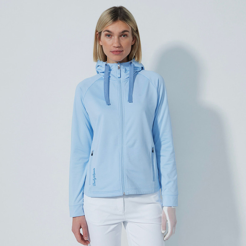 Daily Sports Light Blue Define Hooded Jacket Daily Sports Light Blue Define Hooded Jacket