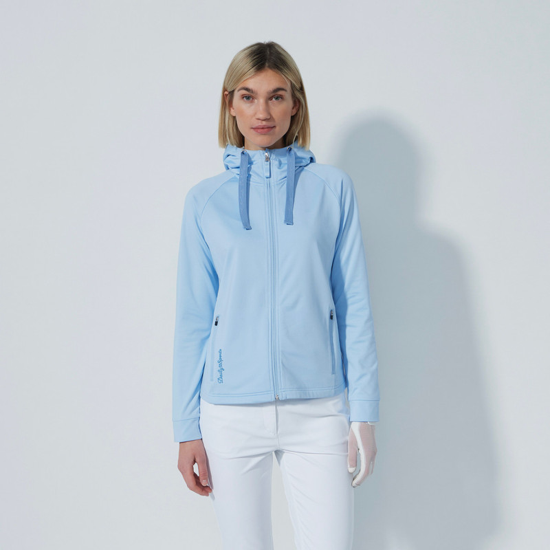 Daily Sports Light Blue Define Hooded Jacket