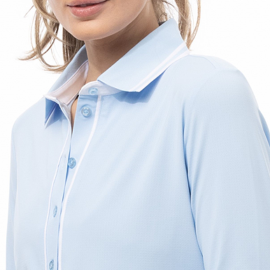 SanSoleil Tipped SolairCool LS Polo [2026]