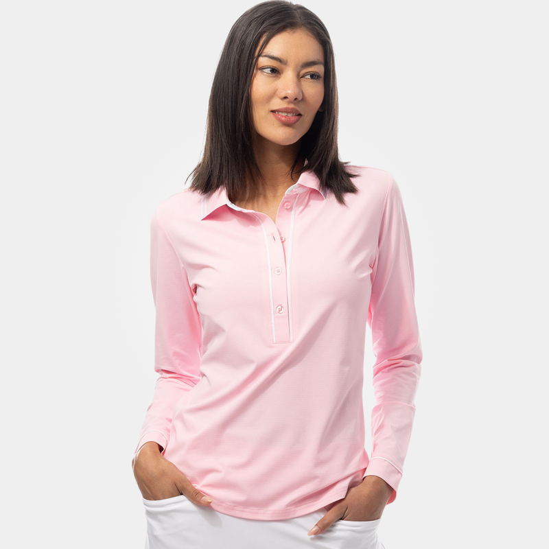 SanSoleil Tipped SolairCool LS Polo [2026]