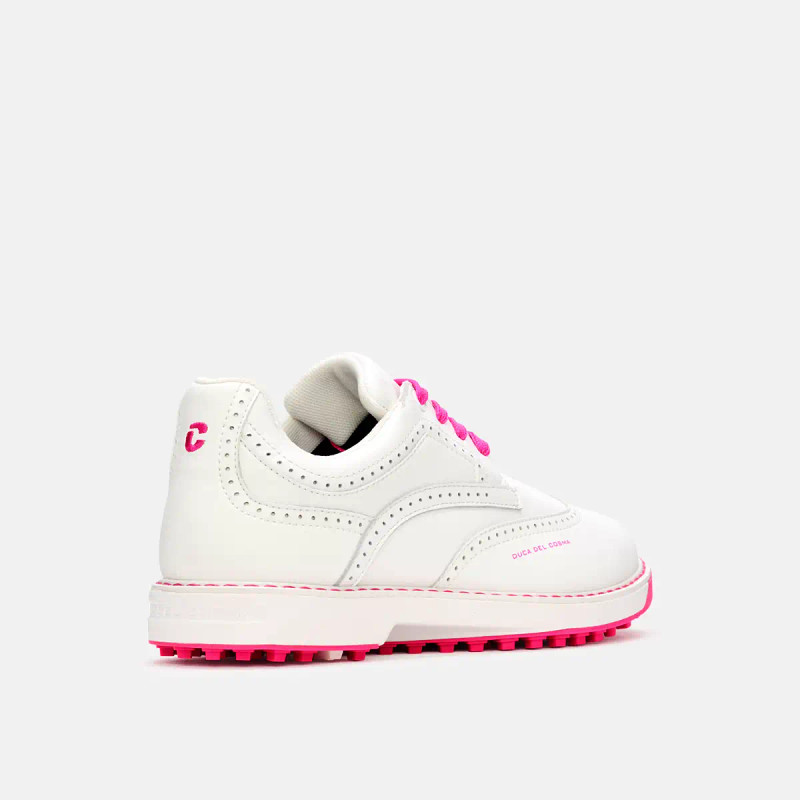 Duca Del Cosma Tuscania White/Pink Waterproof Shoe