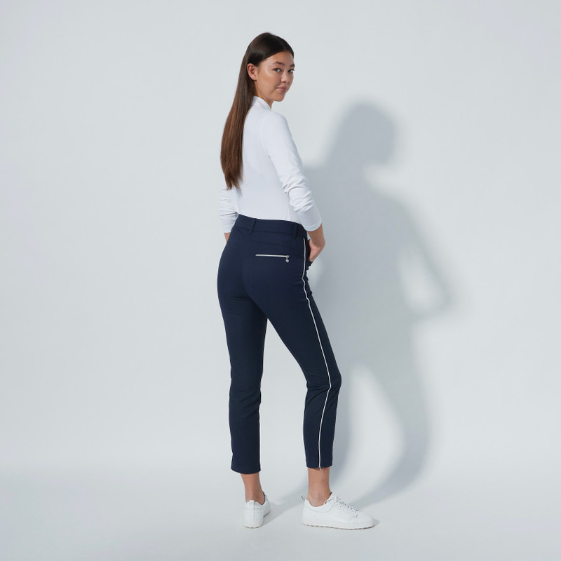 Daily Sports Glam Dark Navy Ankle Pant