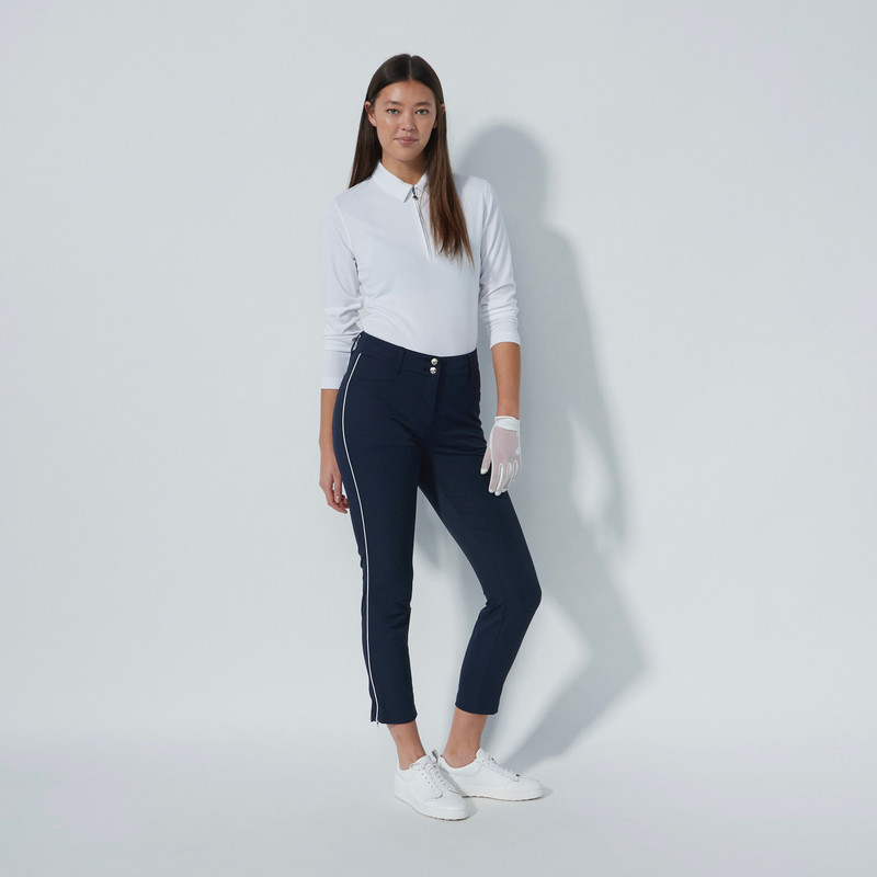 Daily Sports Glam Dark Navy Ankle Pant
