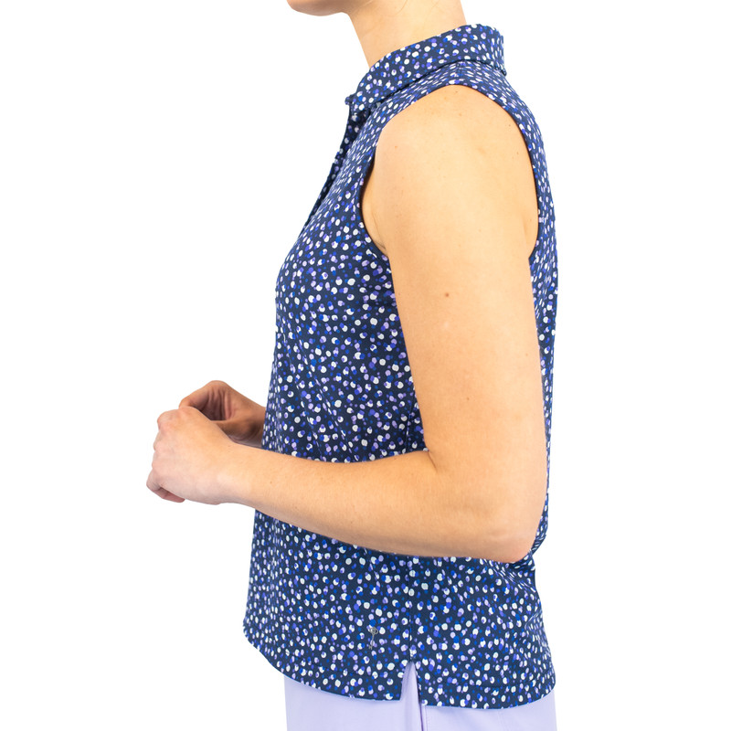 BelynKey Cambridge Speckles Pippa Sleeveless Polo BelynKey Cambridge Speckles Pippa Sleeveless Polo
