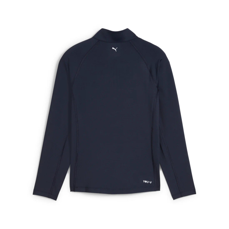 Puma Girls YOU-V Brrr Quarter Zip
