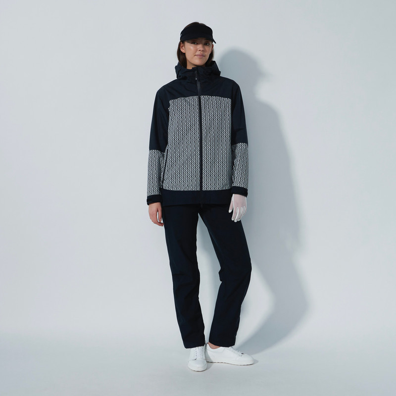 Daily Sports Faenza Black Diamond Seam Sealed Rain Jacket Daily Sports Faenza Black Diamond Seam Sealed Rain Jacket