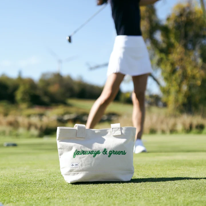Ame & Lulu Canvas Country Club Mini Golf Totes