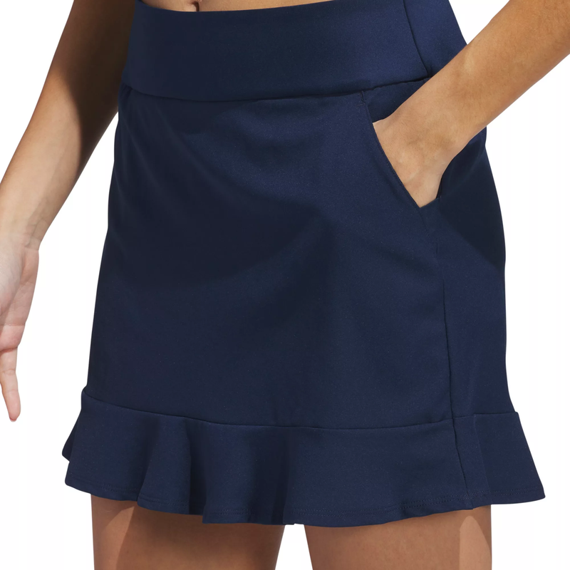 Adidas Ultimate365 Solid Frilled 17" Golf Skort Adidas Ultimate365 Solid Frilled 17" Golf Skort