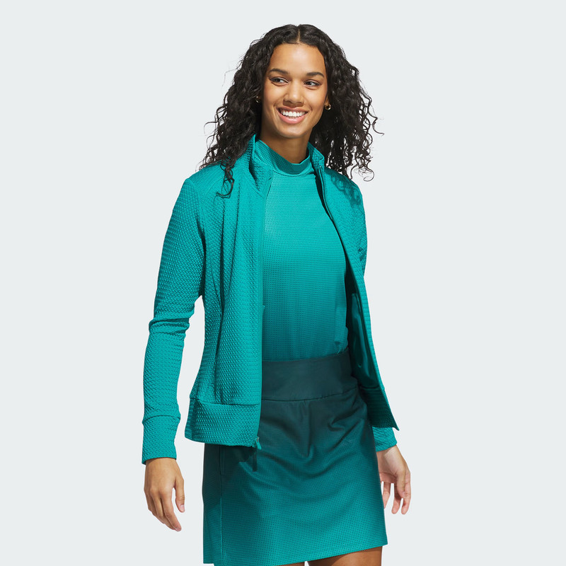Adidas Jacquard Aurora Ivy Short Sleeve Dress