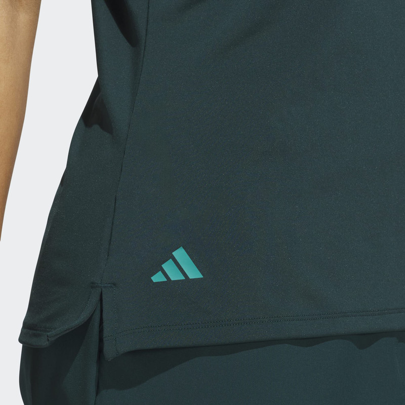 Adidas Aurora Ivy Green Sleeveless Polo