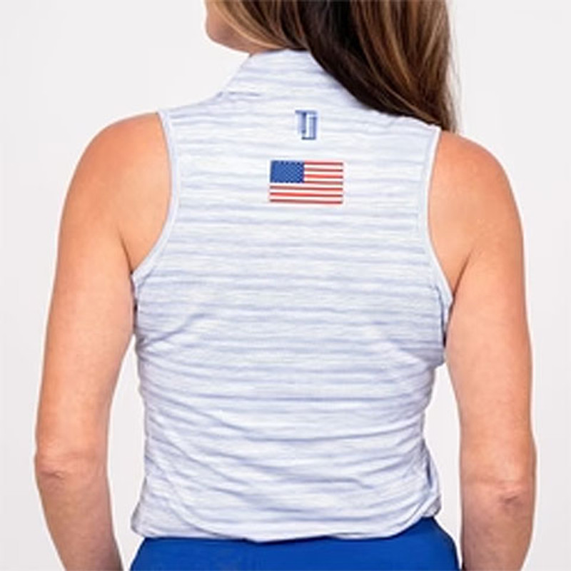 TJ Sport USA Sleeveless Polo