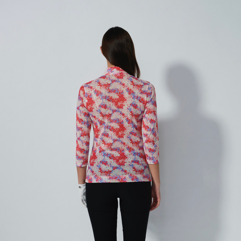 Daily Sports Breeze Coral Glow 3/4 Sleeve Daily Sports Breeze Coral Glow 3/4 Sleeve