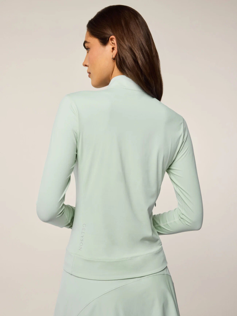 Greyson Halley Shore Green Quarter Zip  Greyson Halley Shore Green Quarter Zip