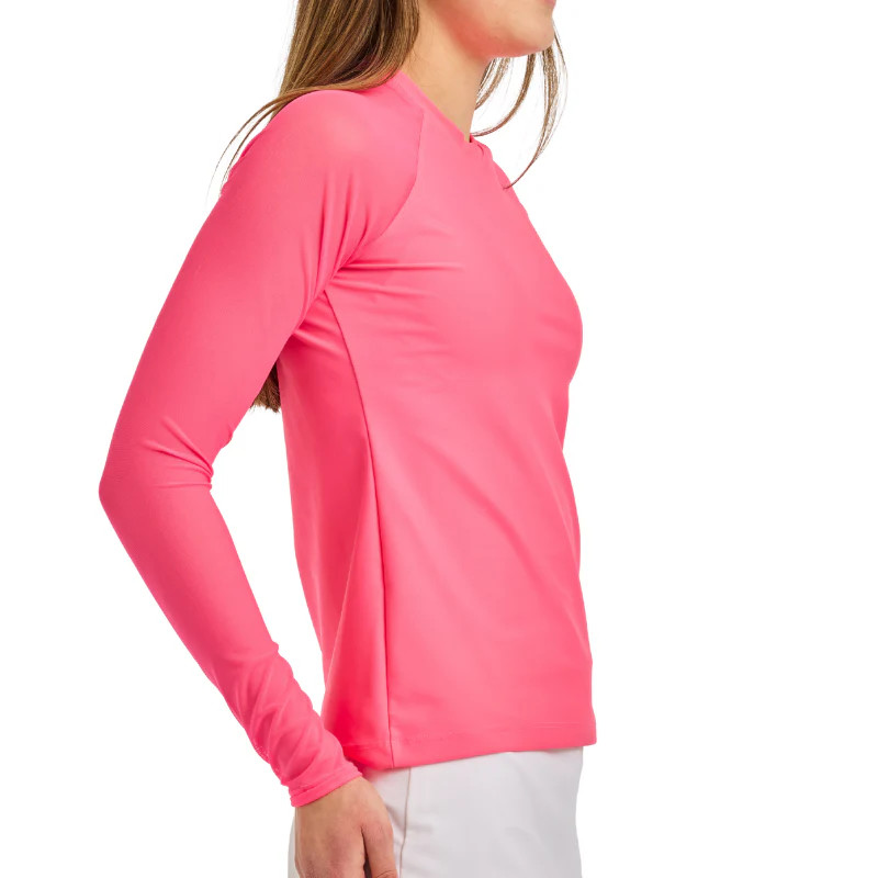 TzuTzu Cally Mesh Long Sleeve Crewneck TzuTzu Cally Mesh Long Sleeve Crewneck