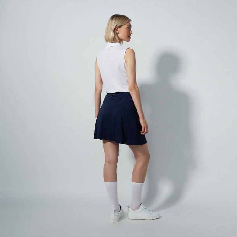 Daily Sports Sherlyn 15/18" Navy Flounce Skort {H24]