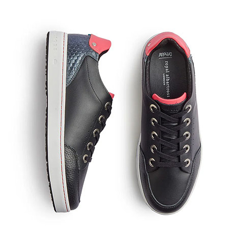 シューズ(女性用)  ALBARTROSS golf GEOMETRY Black UK4 ROYAL ALBARTROSS（ロイヤルアルバトロス） LADIES'（レディース