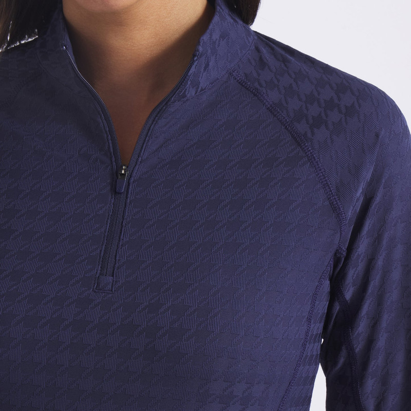 Puma Houndstooth Long Sleeve Pullover Puma Houndstooth Long Sleeve Pullover