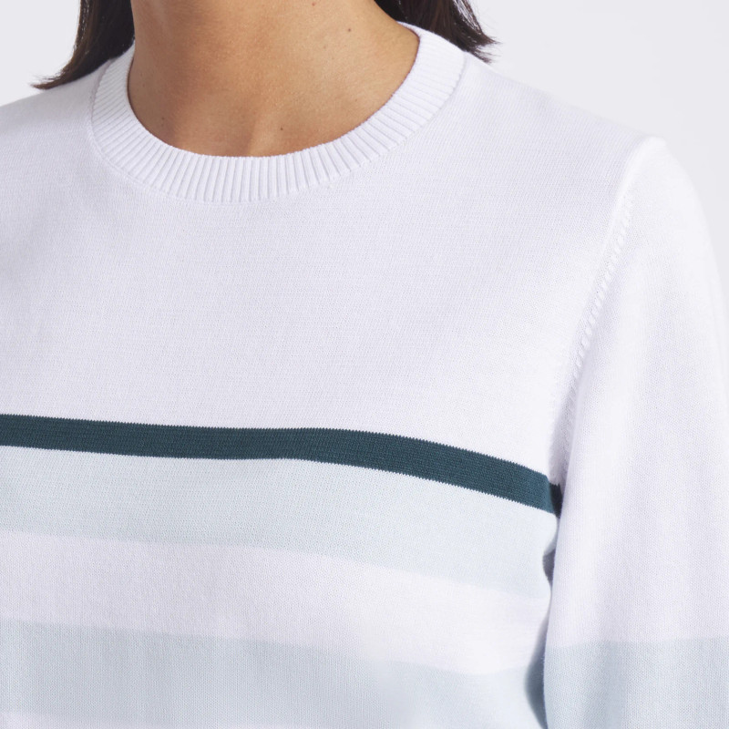 Puma Resort Stripe Golf Sweater