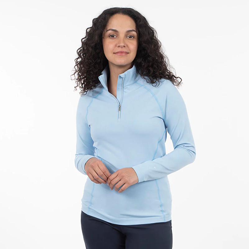 Sunice Anam Coollit Performance Quarter‑Zip Pullover