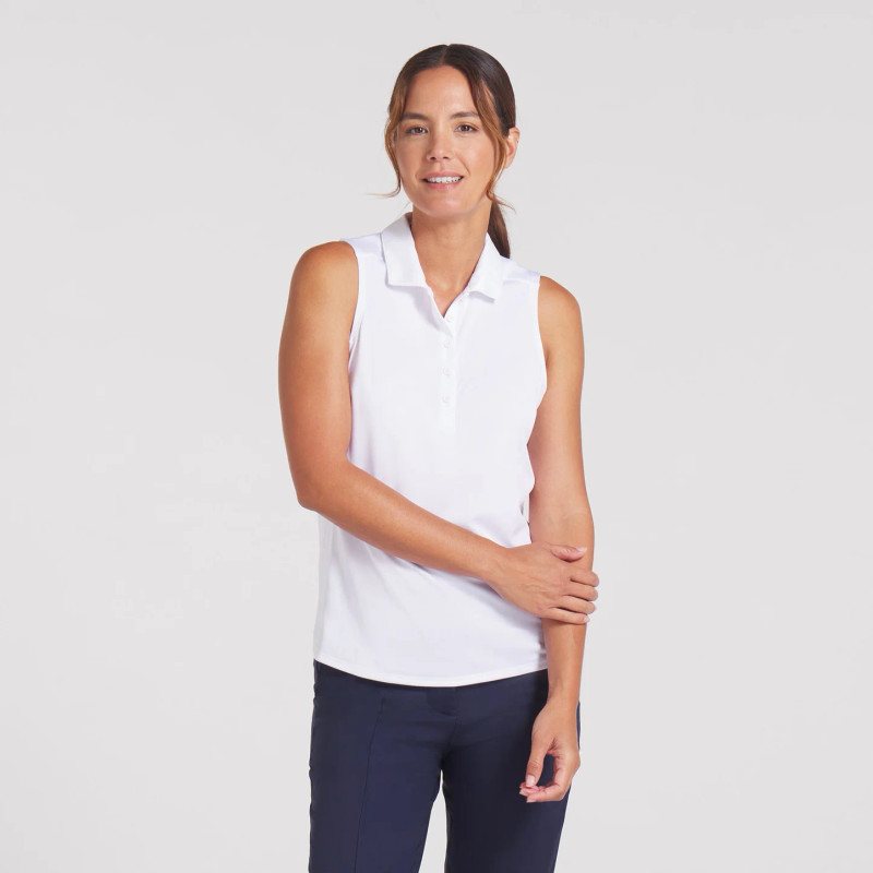 PUMA Pure 2.0 Sleeveless Golf Polo