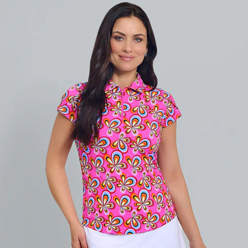 IBKUL Arya Tulip Short Sleeve Polo