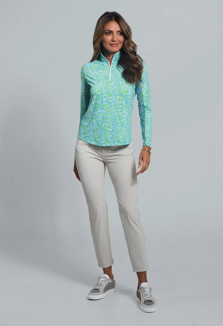 IBKUL Josie Tulip Short Sleeve Polo