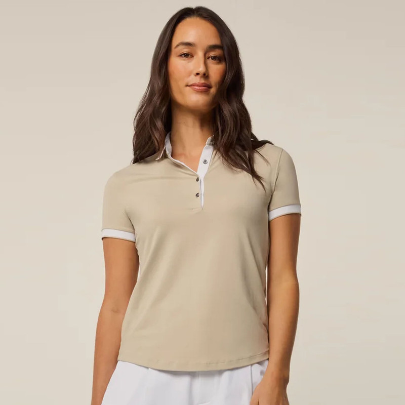 Scarlett Crowley Collar Short Sleeve Polo