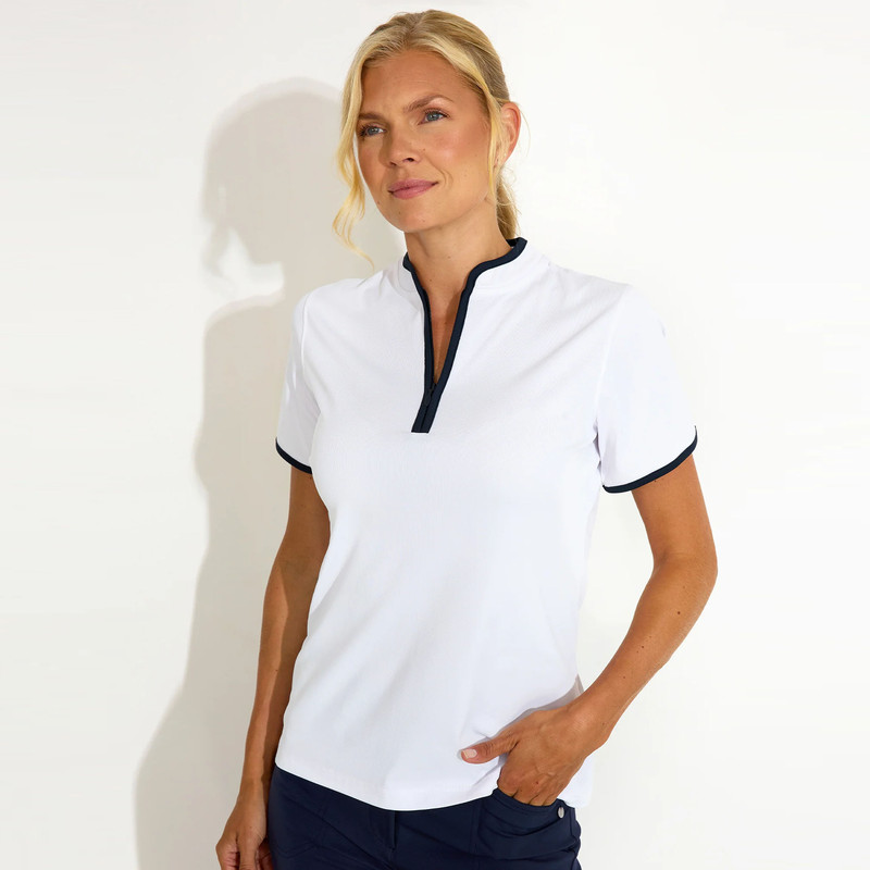 Abacus Turnberry Short Sleeve Mock