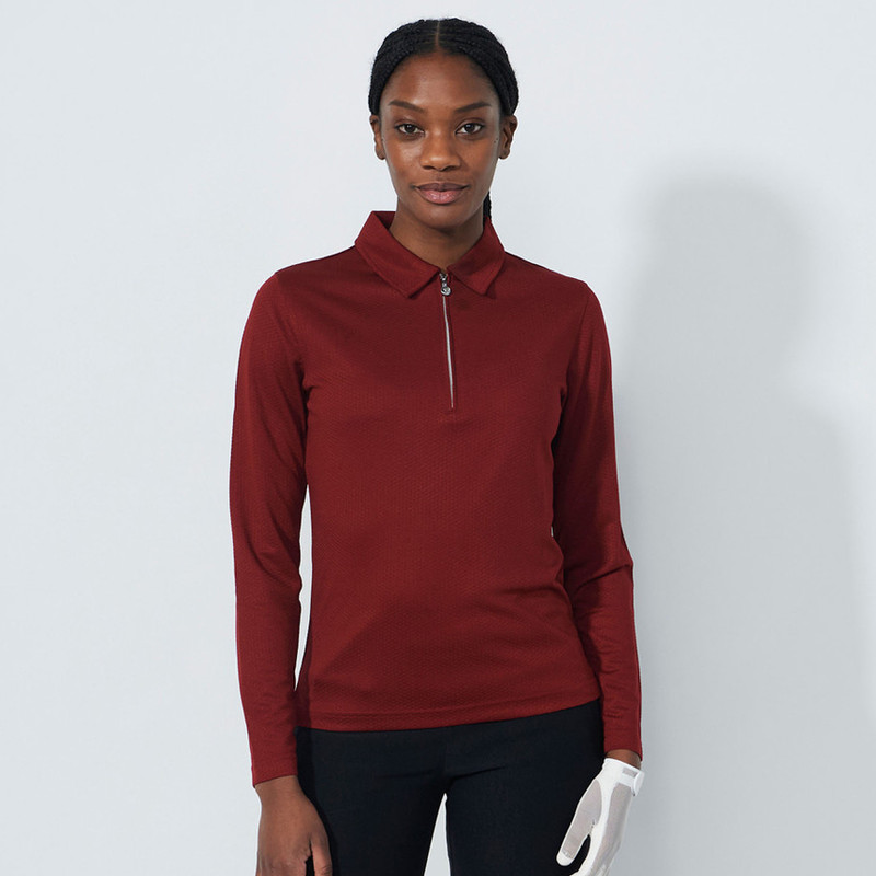 MIRROR9 Long sleeve polo shirts ゴルフウェア MIRROR9 Long sleeve polo shirts ゴルフウェア
