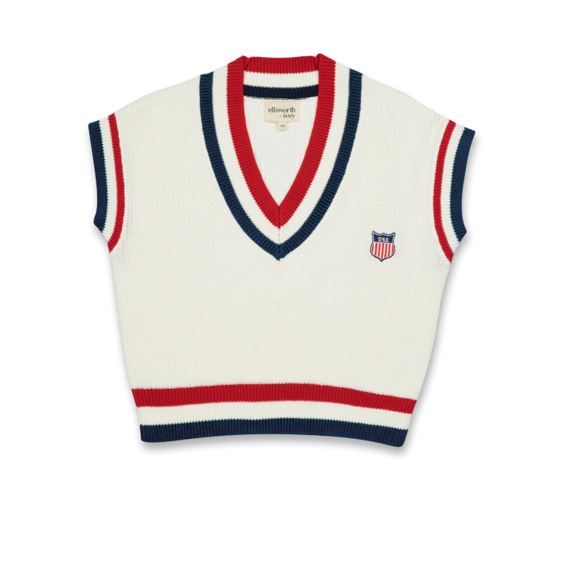 Ellsworth+Ivey American Shield Sweater Vest Ellsworth+Ivey American Shield Sweater Vest